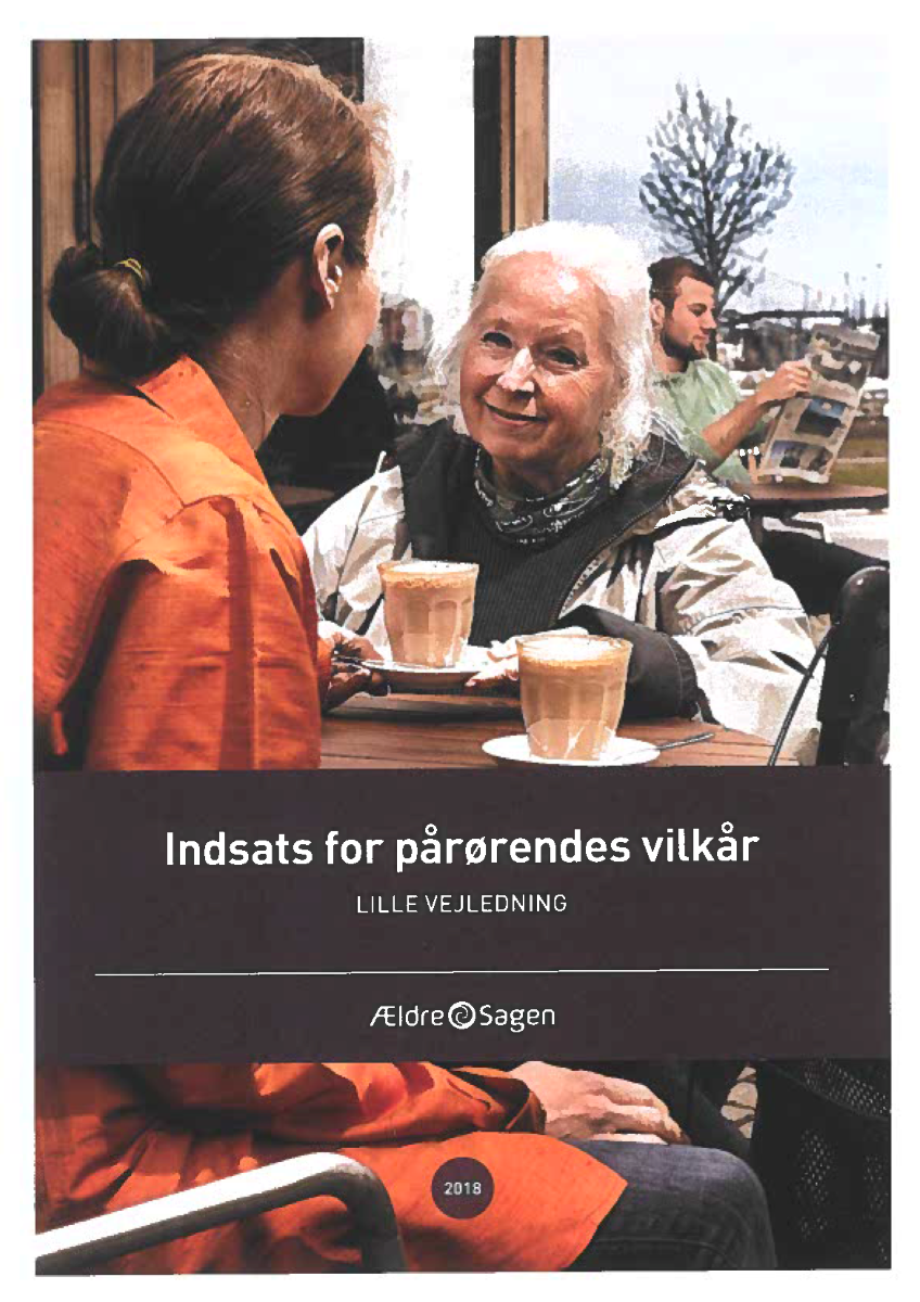 Indsats for pårørendes vilkår