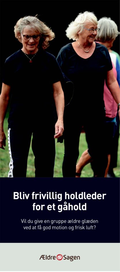 Bliv frivillig holdleder for et gåhold
