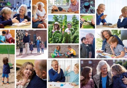 Postkort til rekruttering til generationsmøde