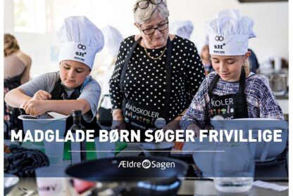 Madglade børn søger frivillige