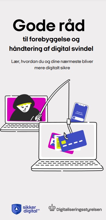 Gode råd til forebyggelse og håndtering af digital svindel - pjece
