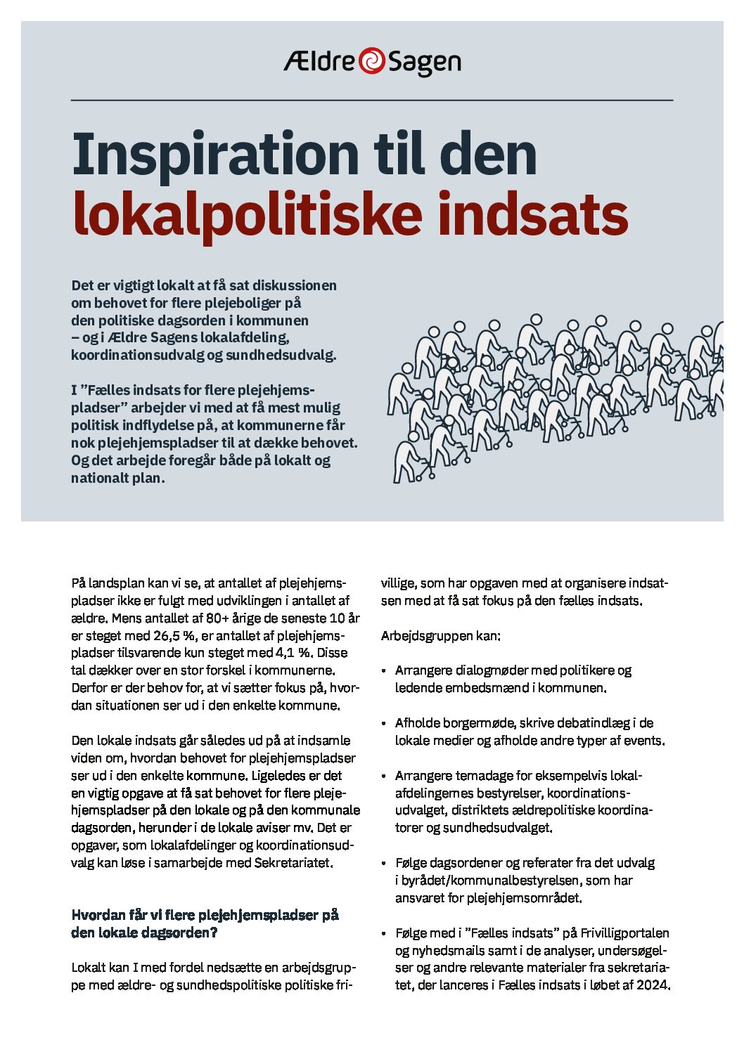 Fælles indsats 2024 - Inspiration til den lokalpolitiske indsats