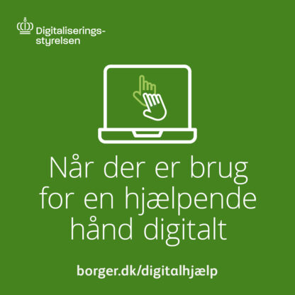 Når der er brug for en hjælpende hånd digitalt. Pjece