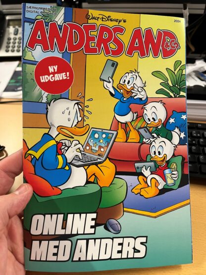 Anders And - særnummer om digital sikkerhed - og svindel
